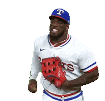 Texas Rangers Sport Sticker by MLB