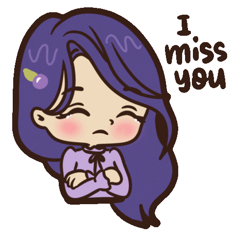 Sad I Miss You Sticker