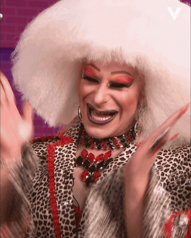 Happy Rupauls Drag Race GIF by Videoland