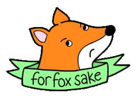 Fox Gif Artist Sticker by Lily in Space Designs