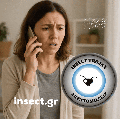 Απεντομωση GIF by Insect Trojan Απεντομώσεις - Απολυμάνσεις