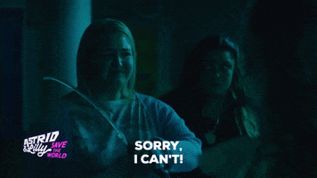 I Cant Sorry Not Sorry GIF by Blue Ice Pictures