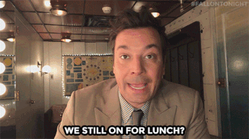 lunch yes GIF by The Tonight Show Starring Jimmy Fallon