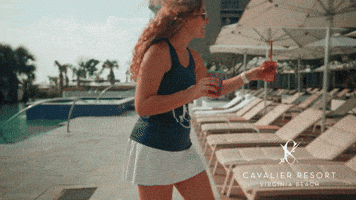 Drinks Luxury GIF by Cavalier Resort Virginia Beach