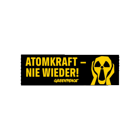 Scream Sticker by Greenpeace_Switzerland