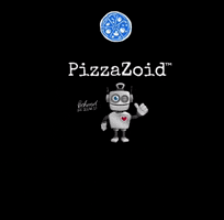 Pizza_Zoid food pizza robot streetfood GIF