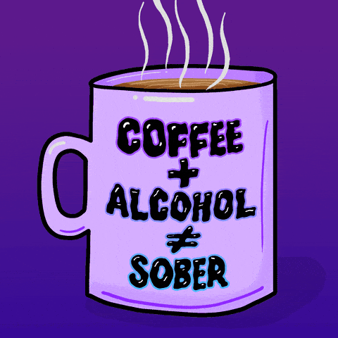 Coffee + alcohol do not equal sober