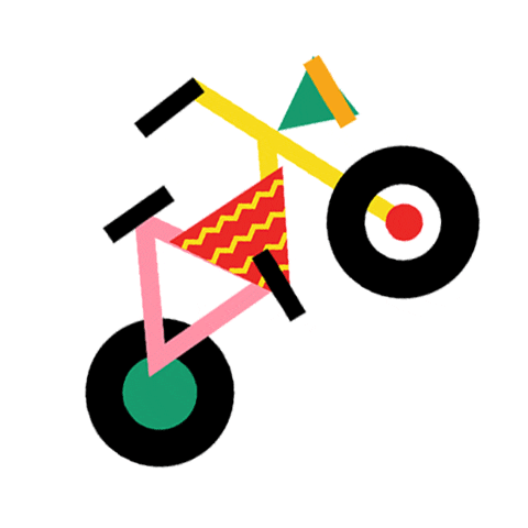 Sticker Bike Sticker by Canal Pakapaka
