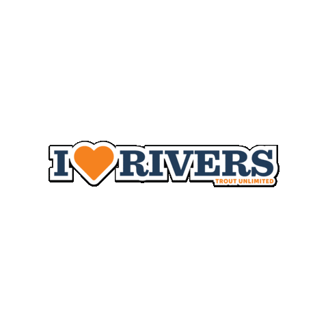 Fish Tu Sticker by Trout Unlimited
