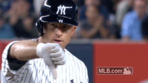 Brett Gardner Thumbs Down GIF by MLB - Find & Share on GIPHY