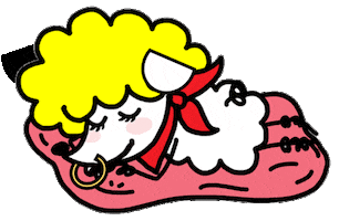 Dog Sleep Sticker