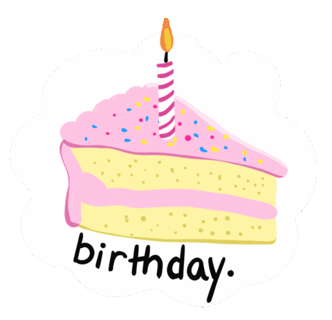 Birthday Cake Celebration Sticker for iOS & Android | GIPHY