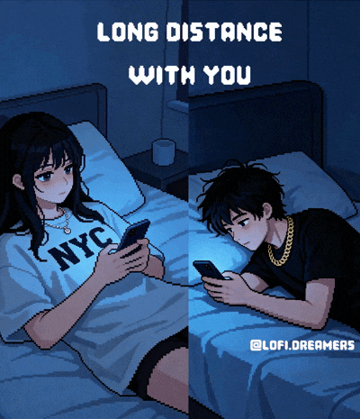 Long Distance Pixel Art GIF