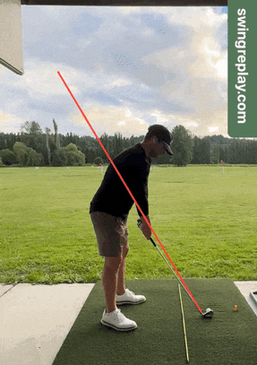 Golf Swing Replay GIF