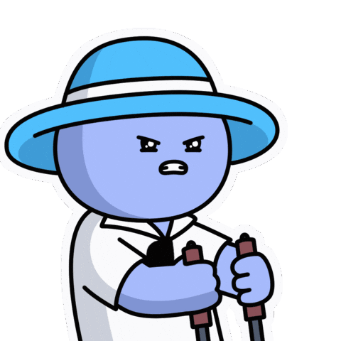 Lets Go Sticker by Kudai