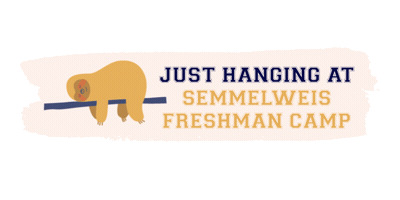 Freshman Sticker by Semmelweis Egyetem