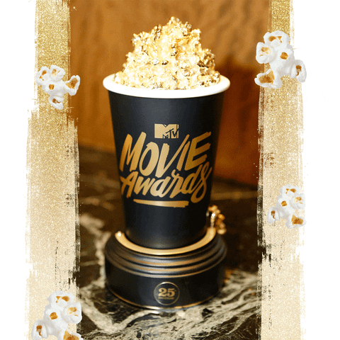 mtv movie awards popcorn GIF