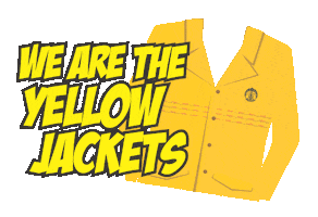 Yellow Jacket Ui Sticker by universitas indonesia