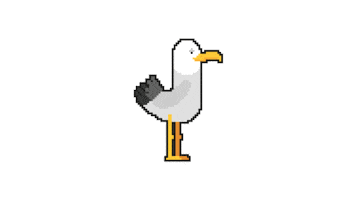 Pixel Move Sticker by lockvogel