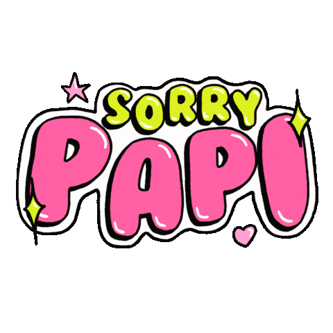 SORRYPAPITOUR Sticker
