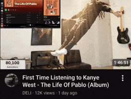 Kanye Yeezus Ye West Kanyewest Tlop Pablo GIF