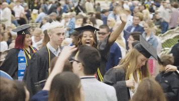 College Graduation GIF by DePauw University