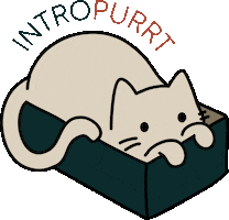 Good Life Cat Sticker