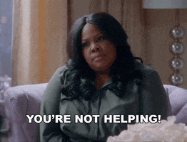 not helping amber riley GIF by Nobody’s Fool