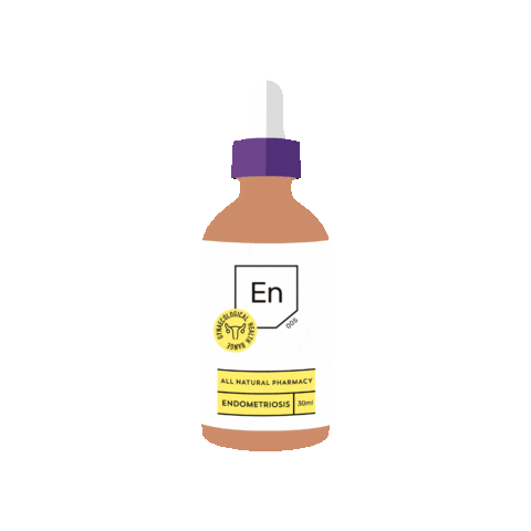 Yellow Ribbon Endo Sticker by All Natural Pharmacy