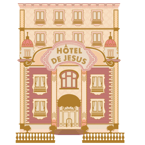 Hotel De Jesus Sticker