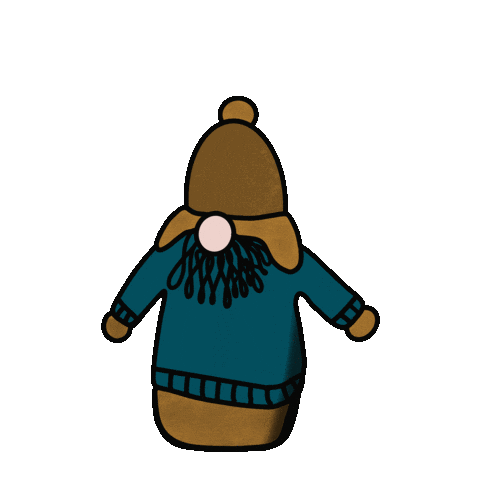Gnome Wichtel Sticker by KathieKreativ