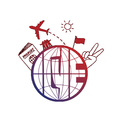 Dansk ICYE Sticker