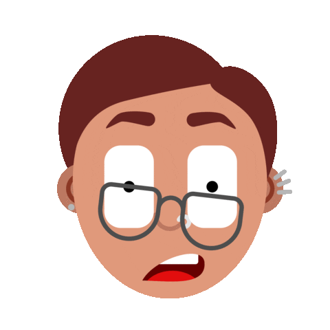 Confused Sticker by LP Comunicaciones