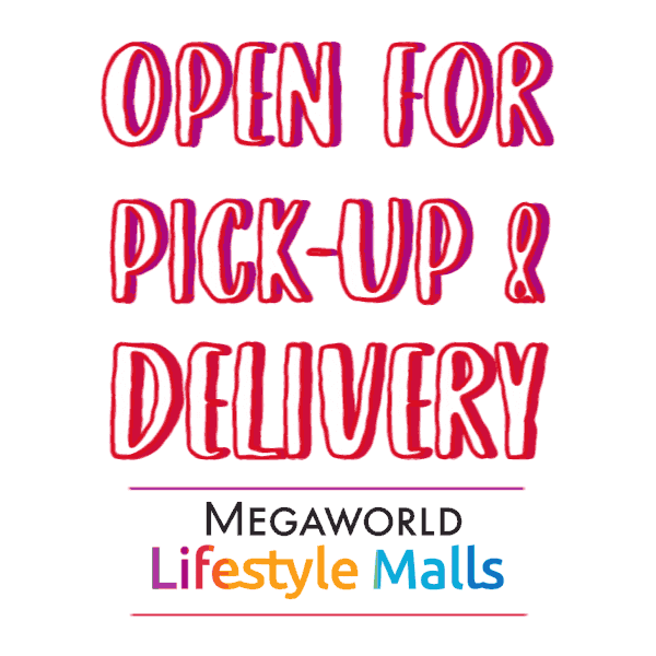 Pick Up Delivery Sticker by Megaworld Lifestyle Malls