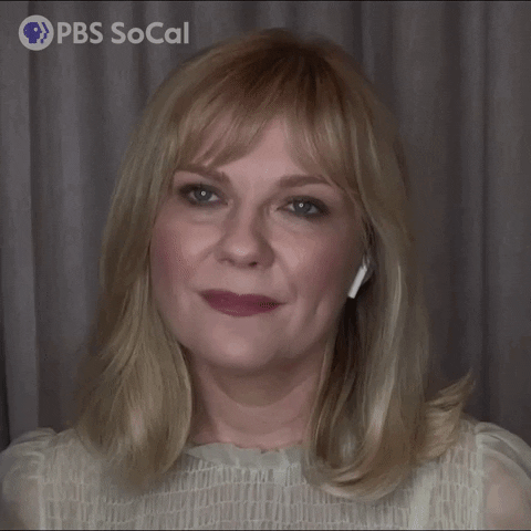 What Are You Thinking Kirsten Dunst GIF by PBS SoCal