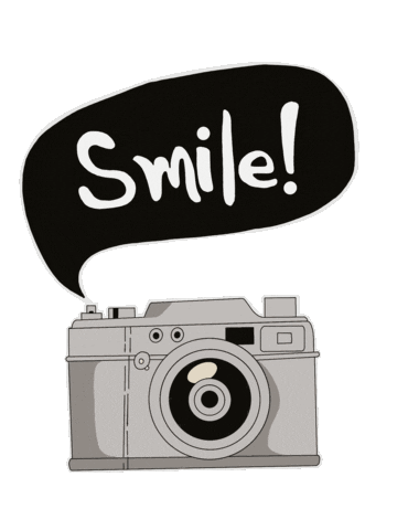 Photography Smile Sticker