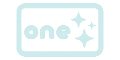 Number 1 Sparkle Sticker