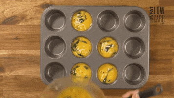 breakfast eggs GIF by Low Fat Low Carb