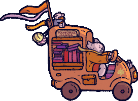 Comics Perth Sticker by PCAF