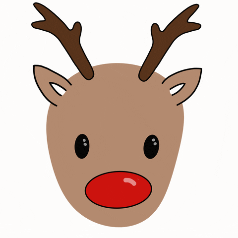 Red Nose Christmas GIF by Increase Creativity