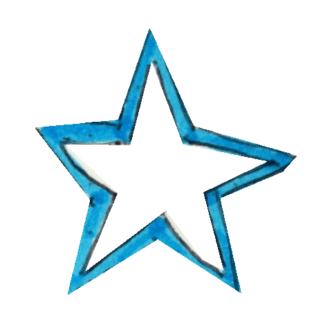 Star Sky Sticker by recorta y mueve