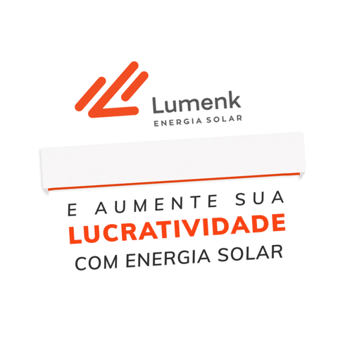 Lumenk Energia Solar Sticker