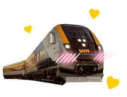VIA Rail Canada Sticker