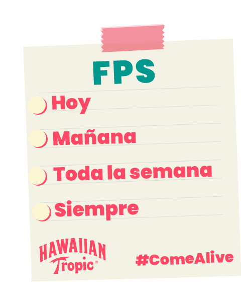 Hawaiian Tropic Latam Sticker