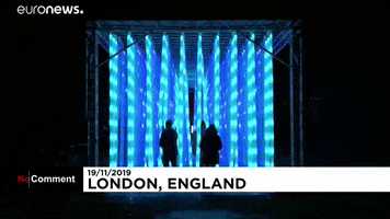 Christmas Lightshow GIF by euronews