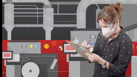 Test Looks Good GIF by StickerGiant