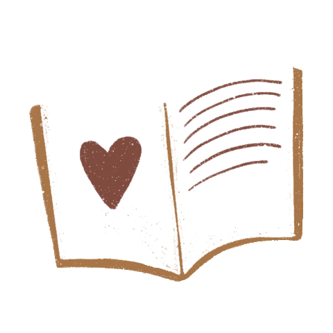 Book Love Sticker by Aleksandra Konakova