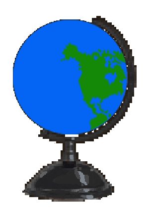 spinning globe animated gif