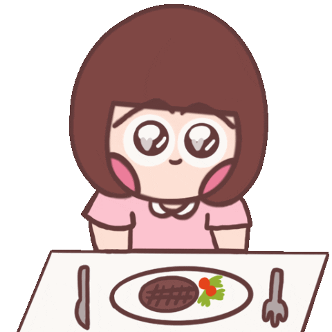 Hungry Sticker