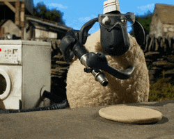 Shaun The Sheep Pizza GIF by Aardman Animations